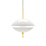 Clam Pendel Ø550 Opal/Brass Clam Pendel Ø550 Opal/Brass