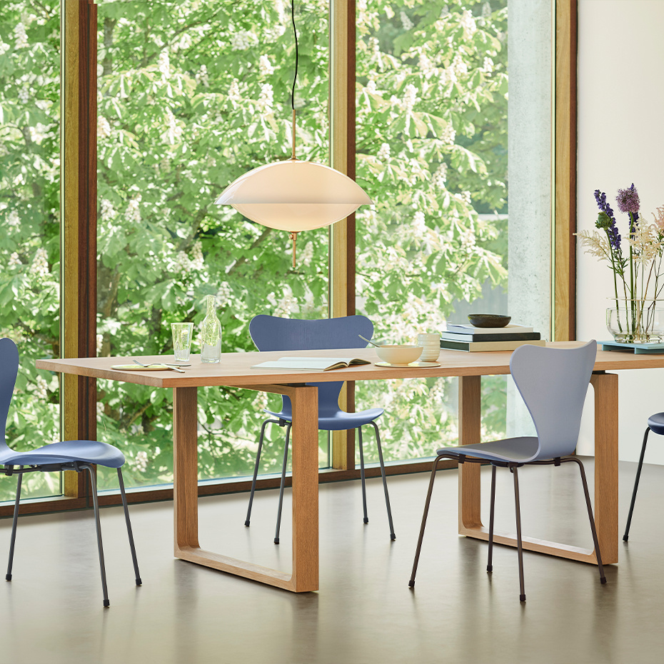 Clam Pendel Ø550 Opal/Brass