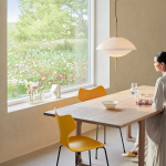 Clam Pendel Ø550 Opal/Brass Clam Pendel Ø550 Opal/Brass