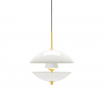 Clam Pendel Ø440 Opal/Brass Clam Pendel Ø440 Opal/Brass