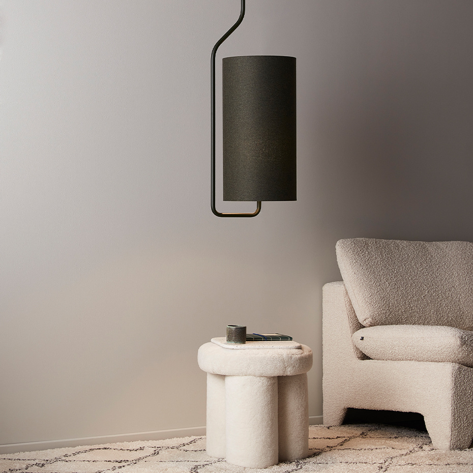 Bender Lampskärm Ø27cm Vit