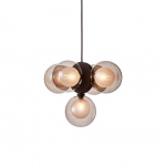 Discus 49 Pendel Svart/Rökfärgad Discus 49 Pendel Svart/Rökfärgad