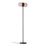 Discus 143 Golvlampa Svart/Rökfärgad Discus 143 Golvlampa Svart/Rökfärgad