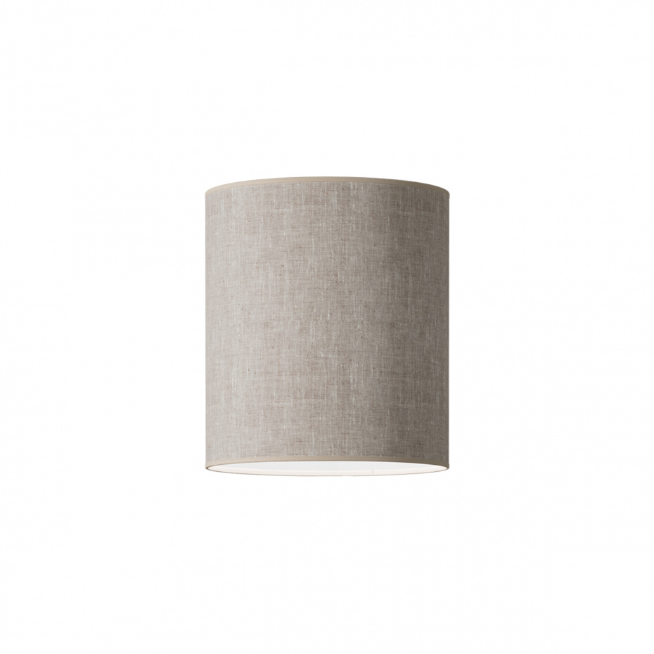 Dual Lampskärm Ø27cm Natur Linne