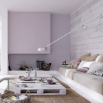 265 Vägglampa White 265 Vägglampa White