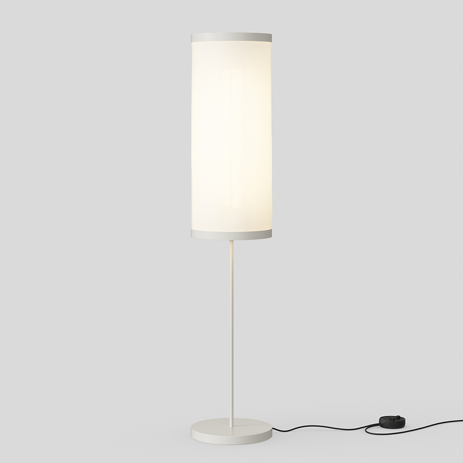 Isol 30/76 Golvlampa Cream With Snowsound Technology