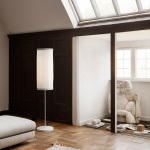 Isol 30/76 Golvlampa Cream With Snowsound Technology Isol 30/76 Golvlampa Cream With Snowsound Technology