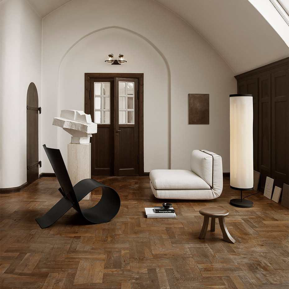 Isol 30/76 Golvlampa Cream With Snowsound Technology