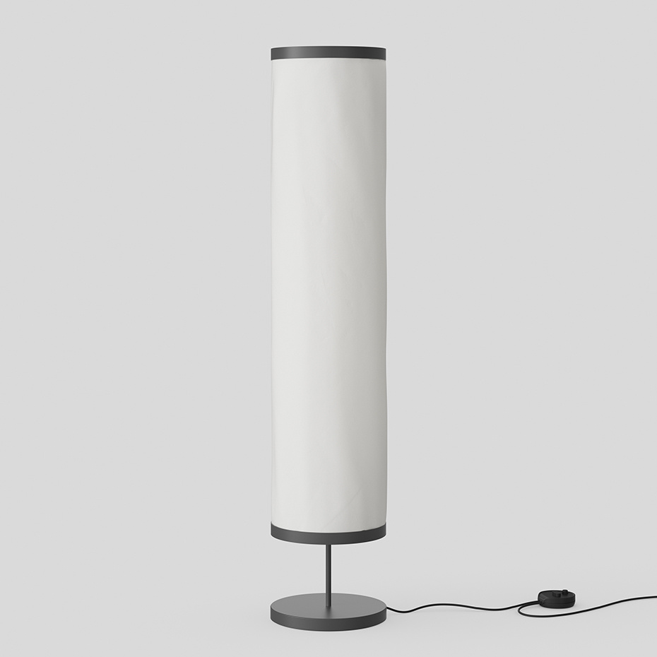 Isol 30/126 Golvlampa Black With Snowsound Technology