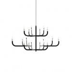 J-us Configuration G Ljuskrona Matt Black J-us Configuration G Ljuskrona Matt Black