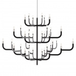 J-us Configuration XL Ljuskrona Matt Black J-us Configuration XL Ljuskrona Matt Black