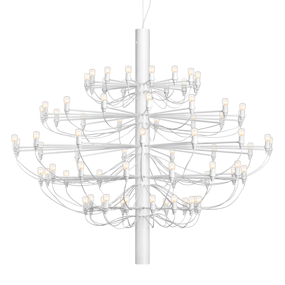 Sarfatti 2097/75 Ljuskrona LED Matt White