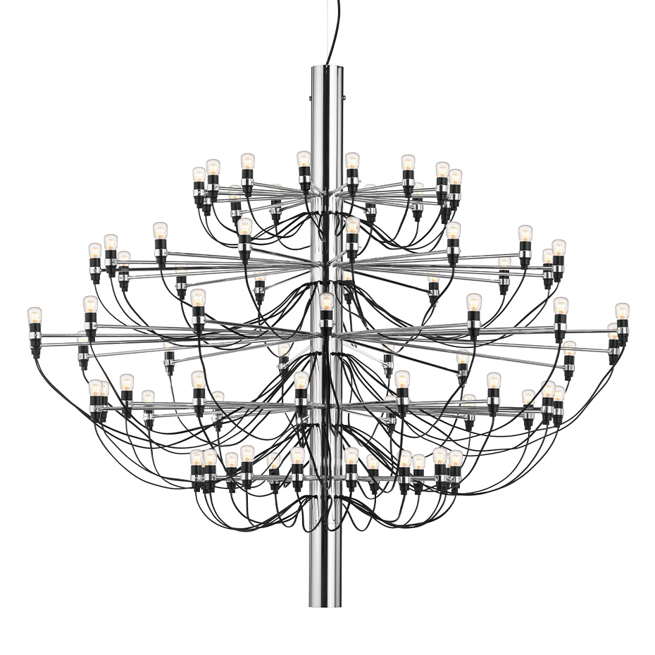 Sarfatti 2097/75 Ljuskrona LED Chrome