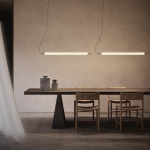 Hono A16 Horizontal Pendel Matt Black/White Hono A16 Horizontal Pendel Matt Black/White