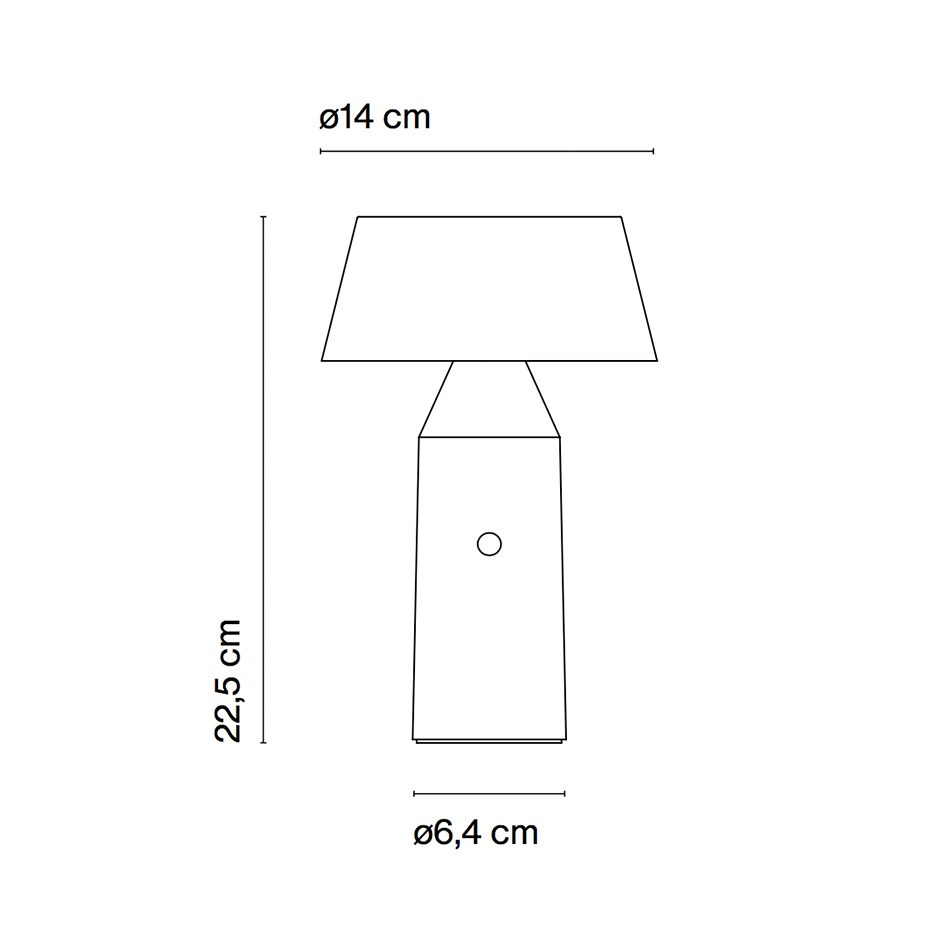 Bicoca Bordslampa Off-White