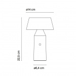 Bicoca Bordslampa Anthracite Bicoca Bordslampa Anthracite