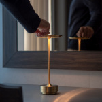 Turn Portable Bordslampa Brass Turn Portable Bordslampa Brass