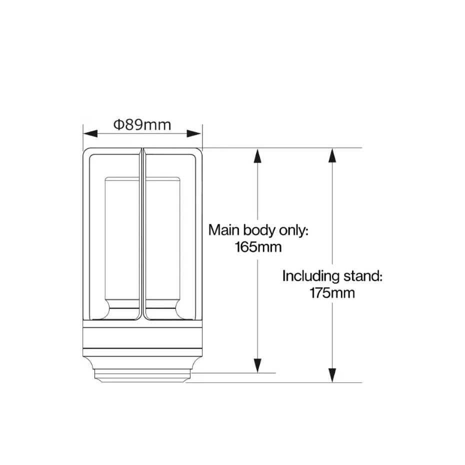 Turn+ Portable Bordslampa Brass