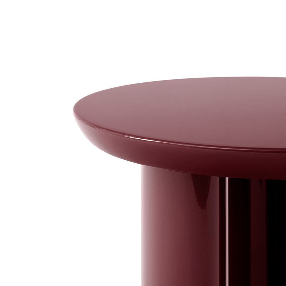 Tung Sidobord JA3 Burgundy Red