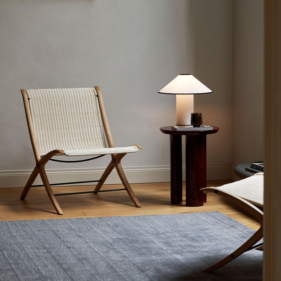 Tung Sidobord JA3 Burgundy Red