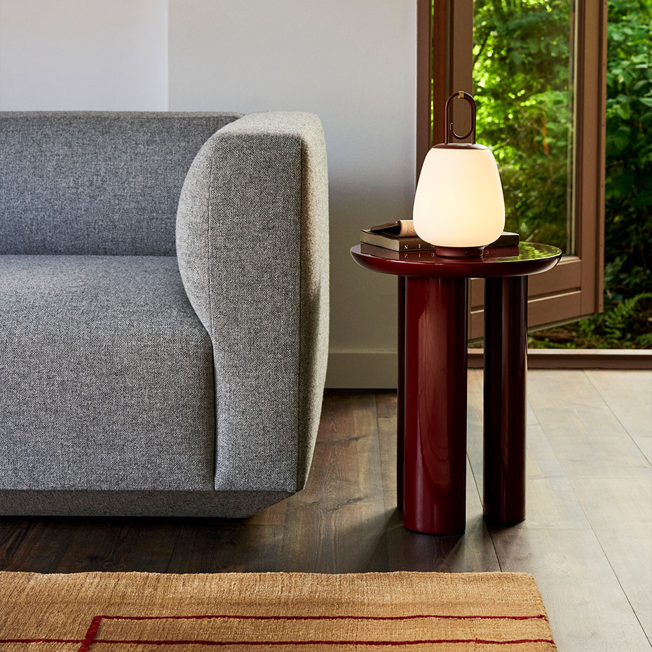 Tung Sidobord JA3 Burgundy Red