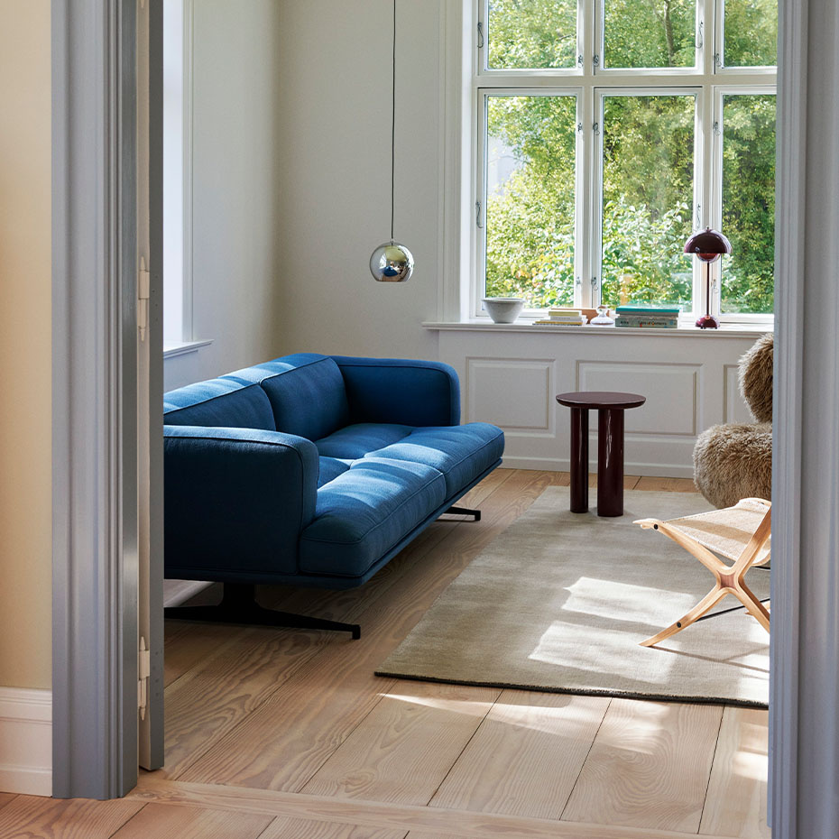 Tung Sidobord JA3 Burgundy Red