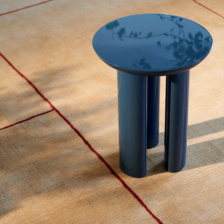 Tung Sidobord JA3 Steel Blue