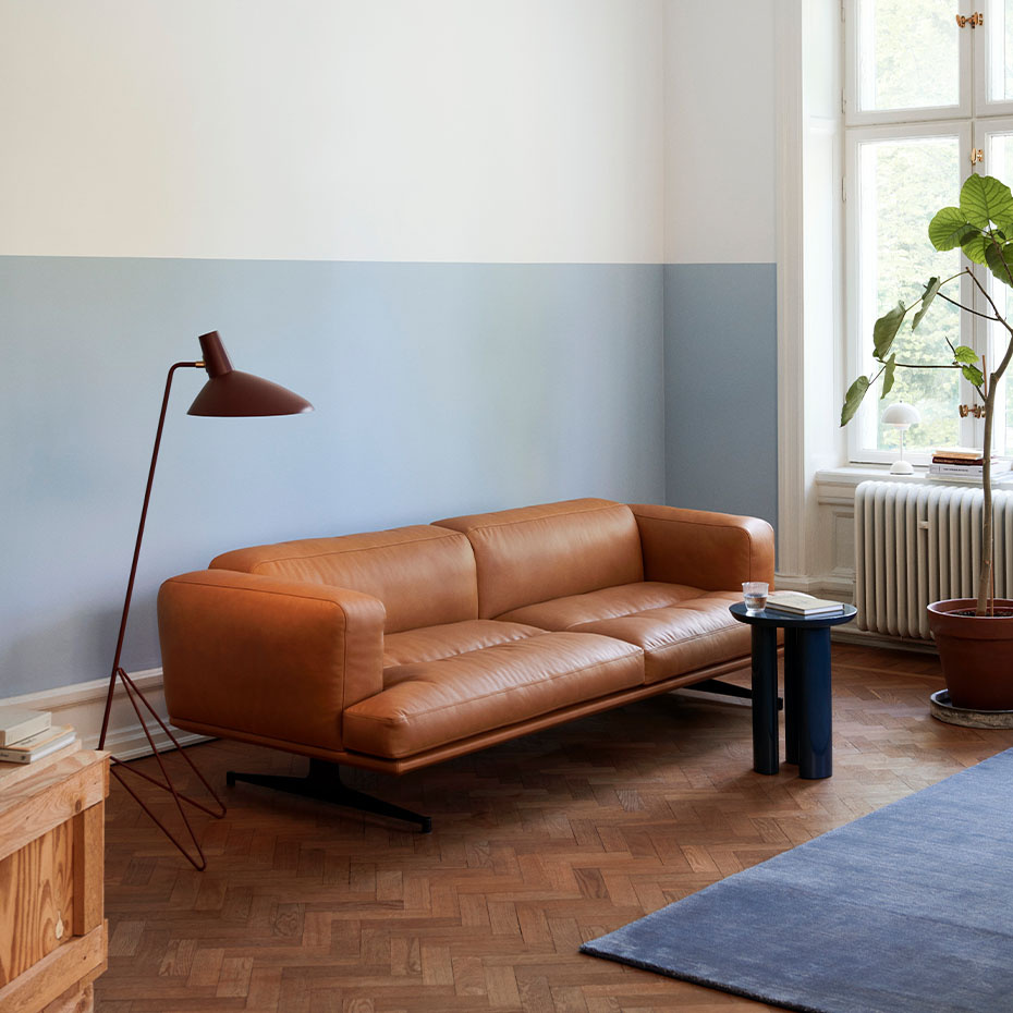 Tung Sidobord JA3 Steel Blue