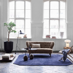 Lato Sidobord LN8 Round Ø40cm Warm Black & Emperador Marble Lato Sidobord LN8 Round Ø40cm Warm Black & Emperador Marble