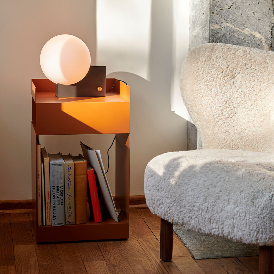 Rotate Sidobord SC73 Terracotta