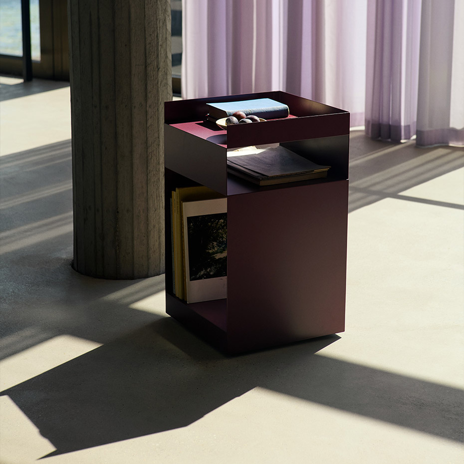 Rotate Sidobord SC73 Dark Plum