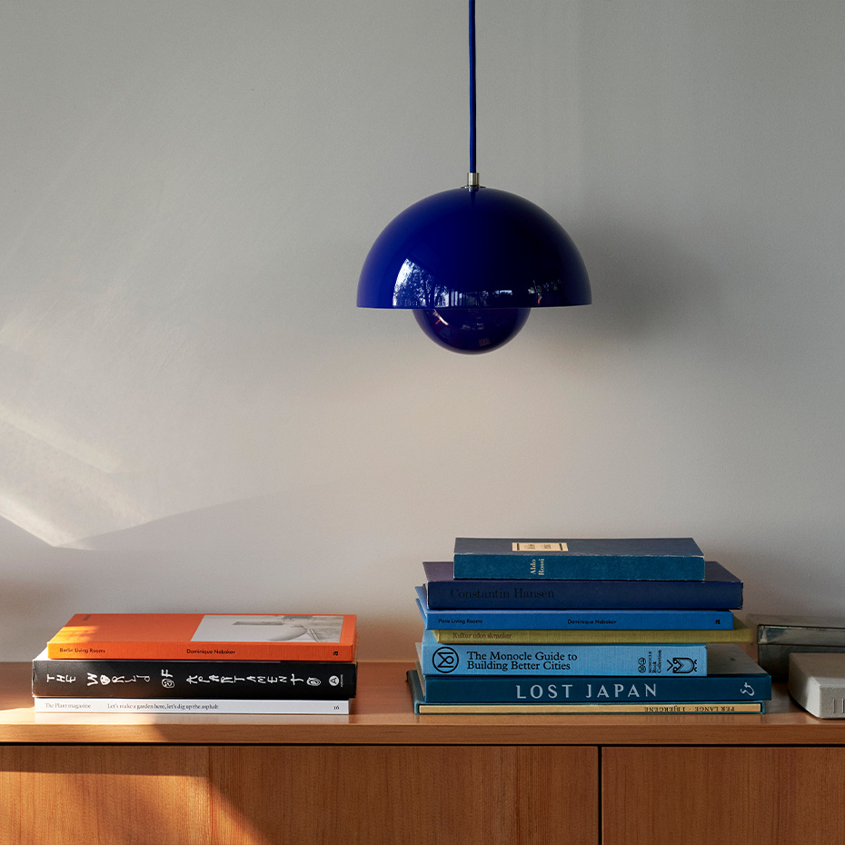 Flowerpot Pendel VP1 Ø23cm Cobalt Blue