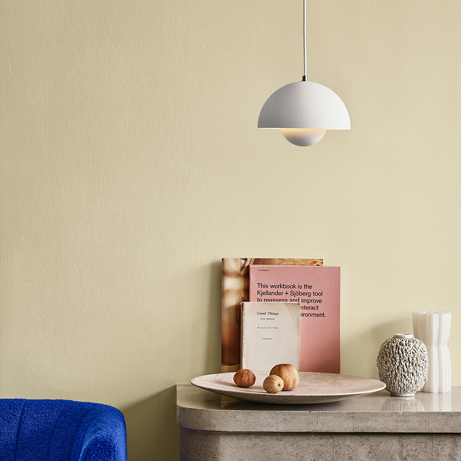 Flowerpot Pendel VP1 Ø23cm Grey Beige