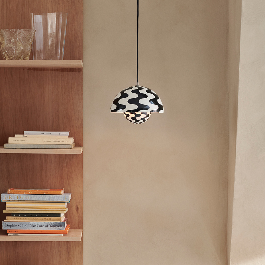 Flowerpot Pendel VP1 Ø23cm Grey Beige