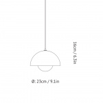 Flowerpot Pendel VP1 Ø23cm Matt Black Flowerpot Pendel VP1 Ø23cm Matt Black