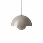 Flowerpot Pendel VP2 Ø50cm Grey Beige Flowerpot Pendel VP2 Ø50cm Grey Beige