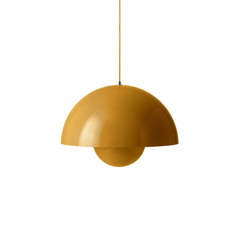 Flowerpot Pendel VP2 Ø50cm Mustard