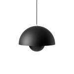Flowerpot Pendel VP2 Ø50cm Matt Black Flowerpot Pendel VP2 Ø50cm Matt Black