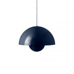 Flowerpot Pendel VP2 Ø50cm Steel Blue Flowerpot Pendel VP2 Ø50cm Steel Blue