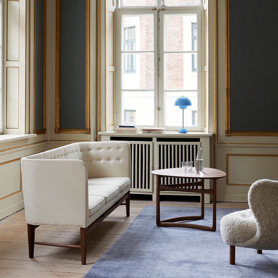 Flowerpot Bordslampa VP3 Swim Blue