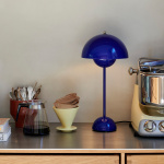 Flowerpot Bordslampa VP3 Swim Blue Flowerpot Bordslampa VP3 Swim Blue