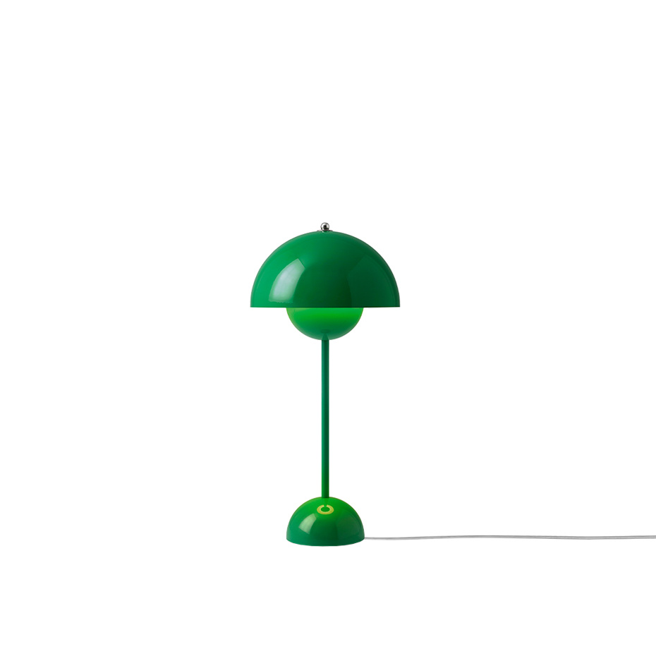 Flowerpot Bordslampa VP3 Signal Green