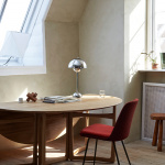 Flowerpot Bordslampa VP3 Chrome-Plated Flowerpot Bordslampa VP3 Chrome-Plated