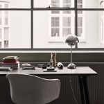 Flowerpot Bordslampa VP3 Chrome-Plated Flowerpot Bordslampa VP3 Chrome-Plated