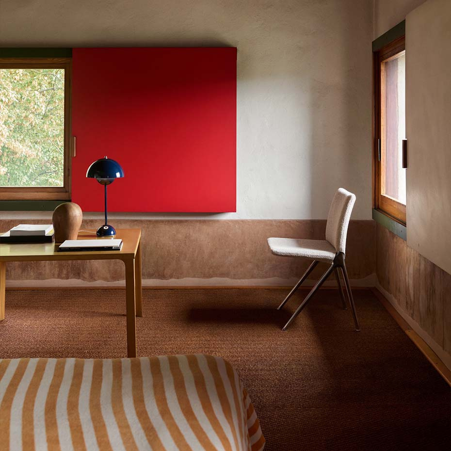 Flowerpot Bordslampa VP3 Steel Blue