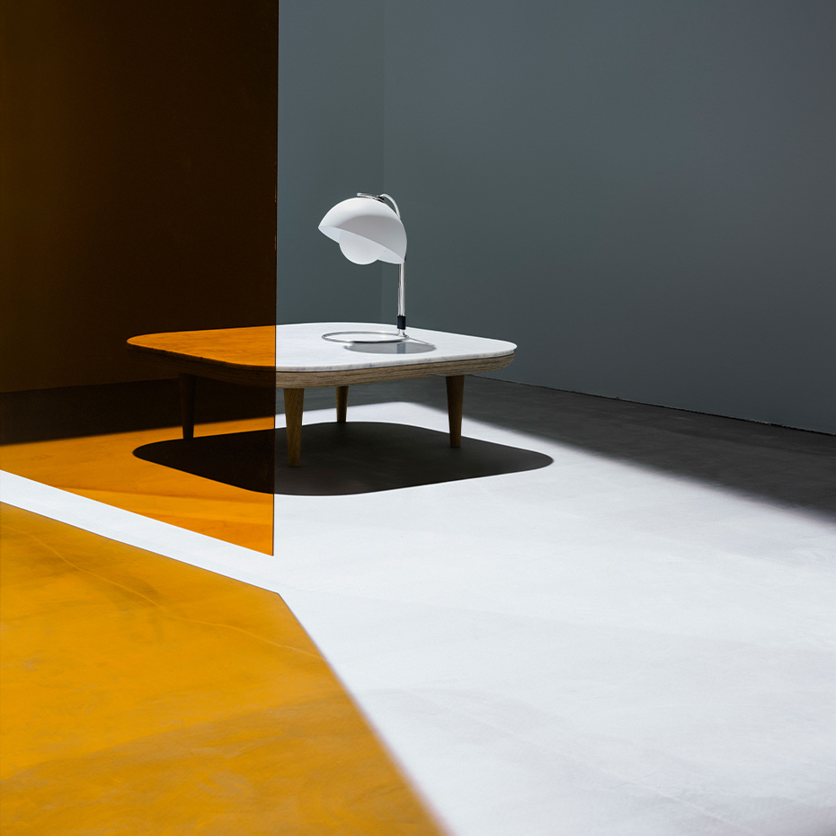 Flowerpot Bordslampa VP4 Matt White