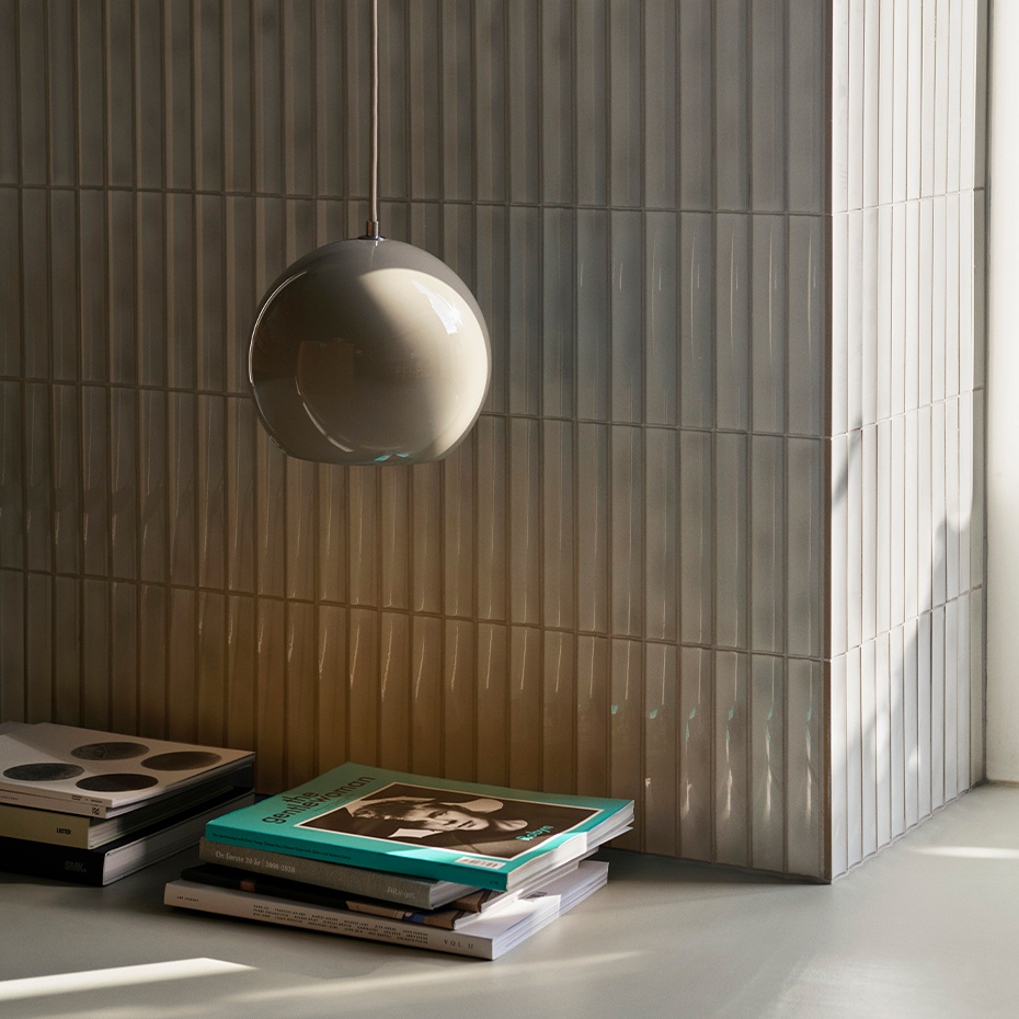 Topan Pendel VP6 Ø21cm Grey Beige