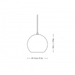 Topan Pendel VP6 Ø21cm Chrome-Plated Topan Pendel VP6 Ø21cm Chrome-Plated