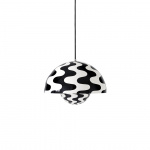 Flowerpot Pendel VP7 Ø37cm Black & White Pattern Flowerpot Pendel VP7 Ø37cm Black & White Pattern
