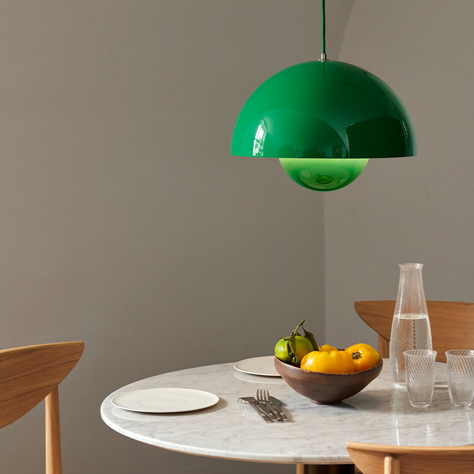 Flowerpot Pendel VP7 Ø37cm Signal Green